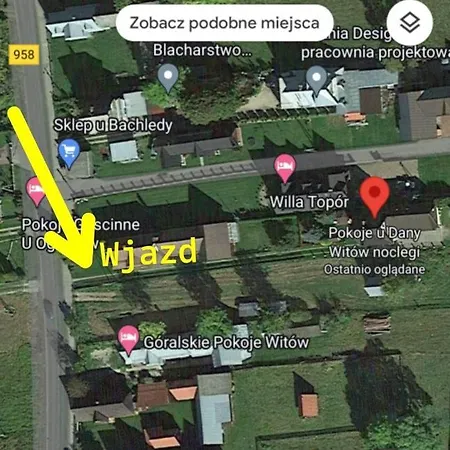 Pokoje U Dany Witow Exterior foto